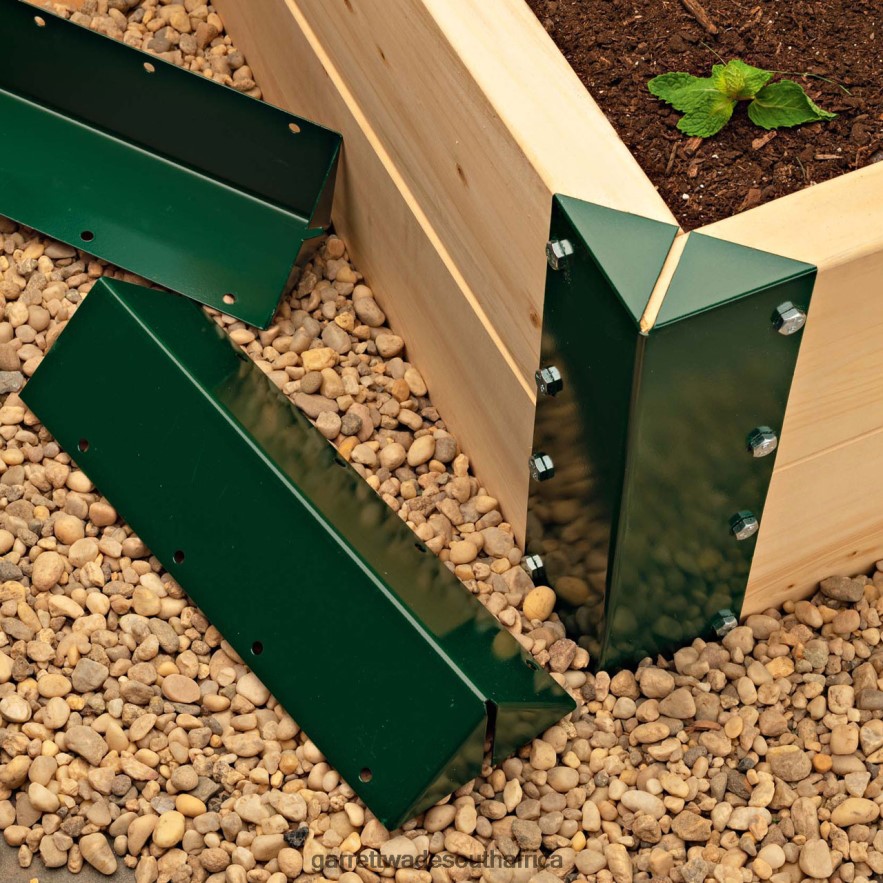 Garden Garrett Wade 6'' Garden Bed Corners (4) LP88ZX181 - Garrett Wade Garden Tools