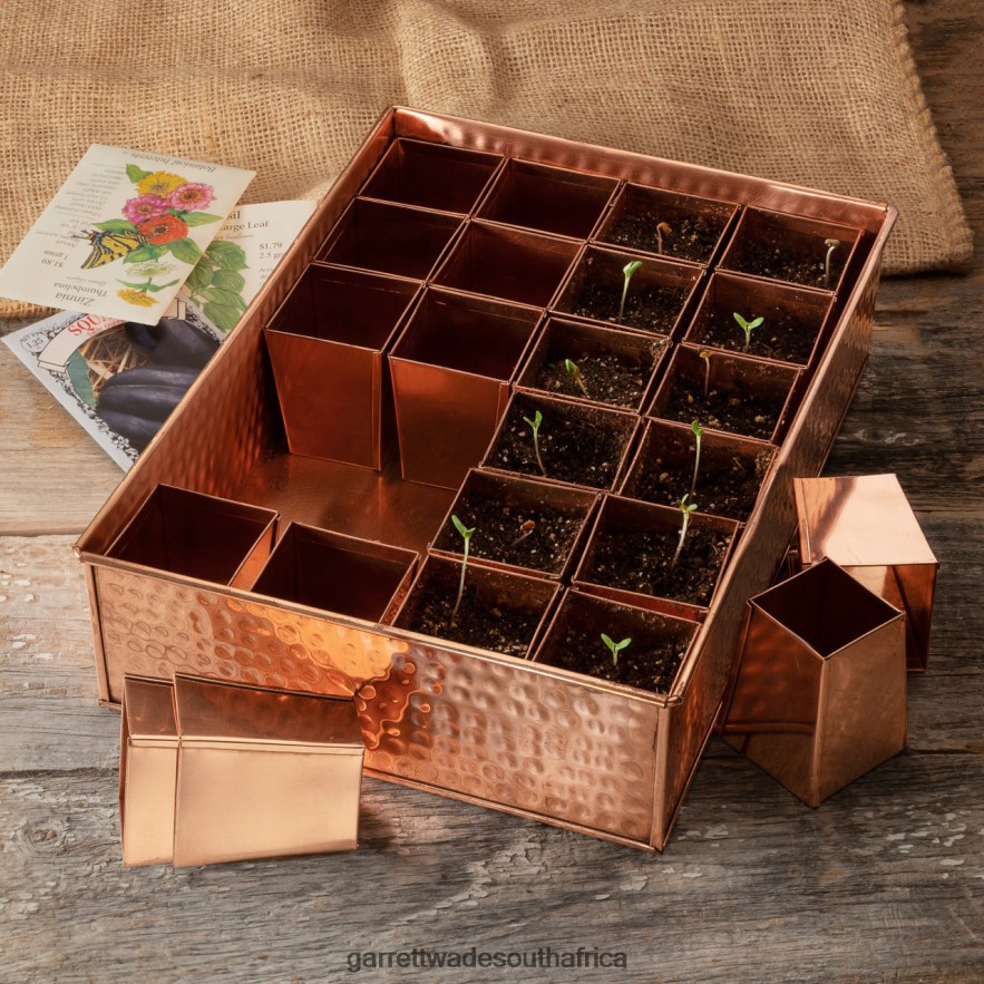 Garden Garrett Wade Copper Seed Starting Tray LP88ZX134 - Garrett Wade Knives