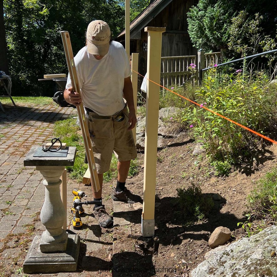 Garden Garrett Wade Fence Post Anchor LP88ZX189 - Garrett Wade Chisels