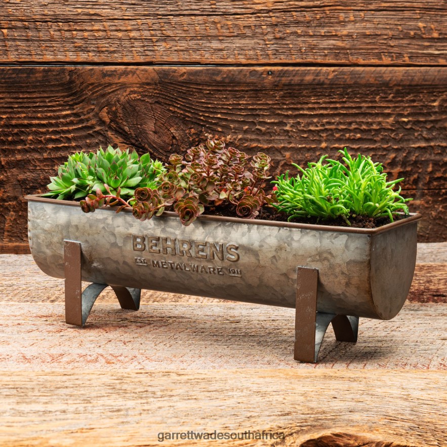 Garden Garrett Wade Galvanized Metal Planter LP88ZX178 - Garrett Wade Garden Tools