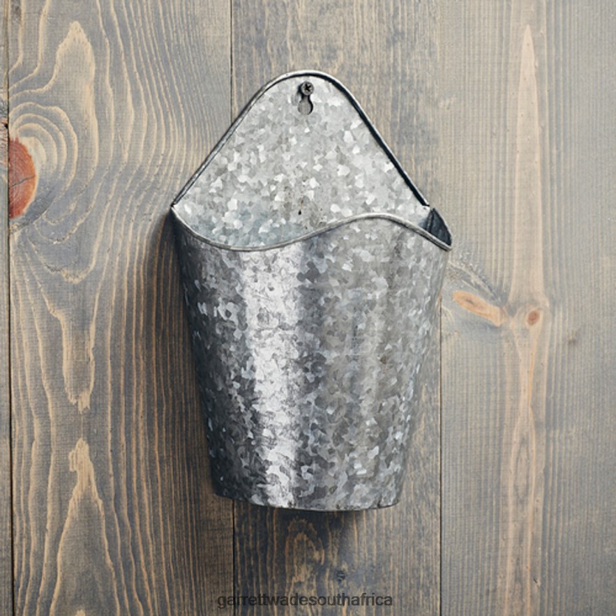 Garden Garrett Wade Galvanized Steel Wall Hanging Planters LP88ZX174 - Garrett Wade Chisels