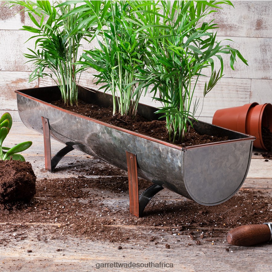 Garden Garrett Wade Galvanized Steel Window Planters LP88ZX163 - Garrett Wade Garden Tools