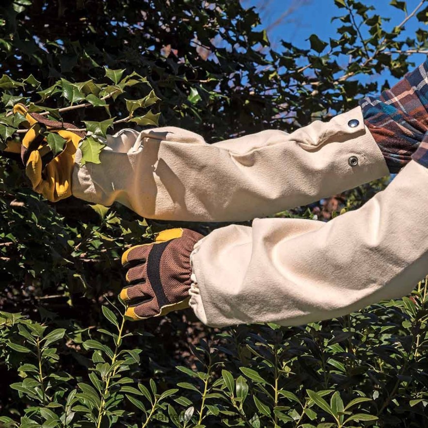 Garden Garrett Wade Gardener's Canvas Arm Protectors LP88ZX143 - Garrett Wade Knives