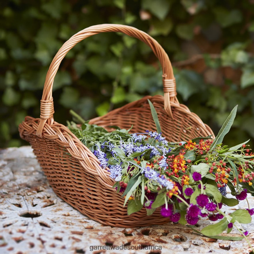 Garden Garrett Wade Handwoven Wicker Garden & Home Basket LP88ZX129 - Garrett Wade Chisels