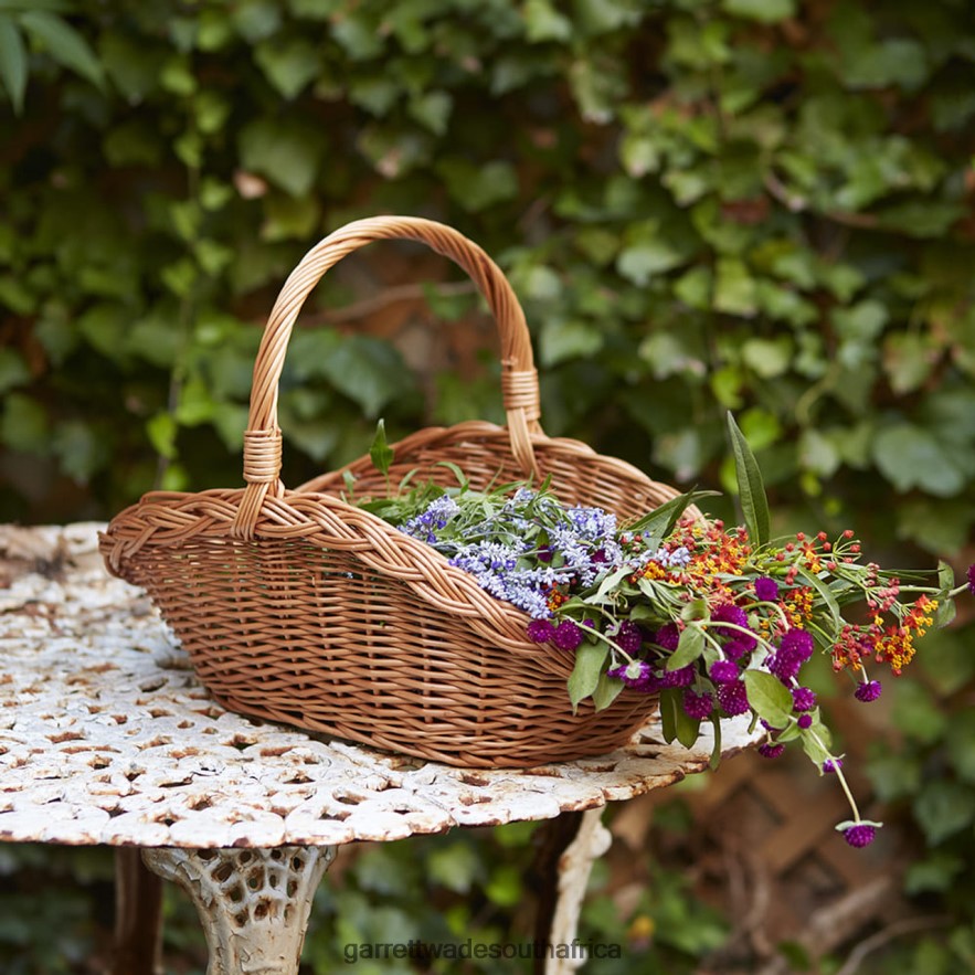 Garden Garrett Wade Handwoven Wicker Garden & Home Basket LP88ZX129 - Garrett Wade Chisels