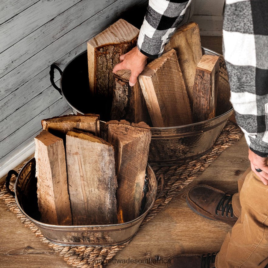 Garden Garrett Wade Pair of Nestled Stainless Steel Basins LP88ZX124 - Garrett Wade Garden Tools