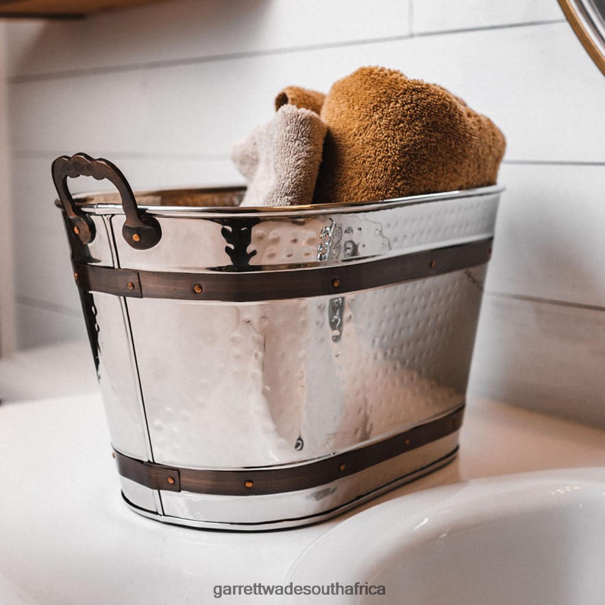 Garden Garrett Wade Pair of Nestled Stainless Steel Basins LP88ZX124 - Garrett Wade Garden Tools