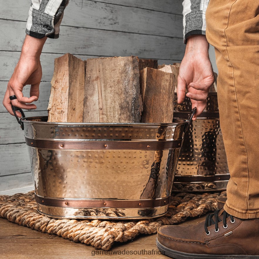 Garden Garrett Wade Pair of Nestled Stainless Steel Basins LP88ZX124 - Garrett Wade Garden Tools