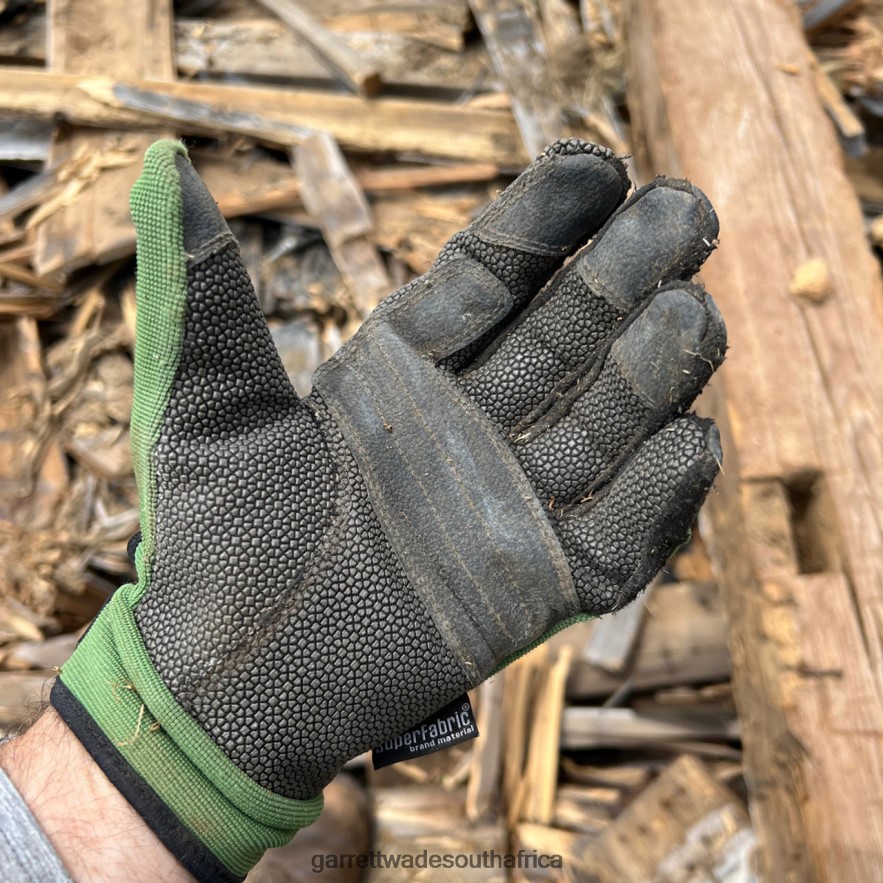 Garden Garrett Wade Puncture Resistant Gardening Gloves- Green LP88ZX138 - Garrett Wade Chisels