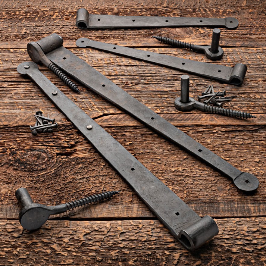 Garden Garrett Wade Traditional Iron Gate & Door Hinges LP88ZX142 - Garrett Wade Garden Tools
