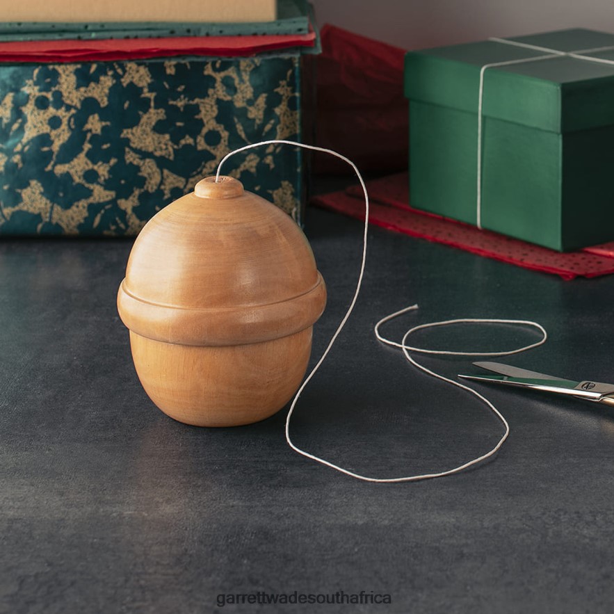 Garden Garrett Wade Wooden Acorn-Shaped Twine Holder LP88ZX130 - Garrett Wade Garden Tools