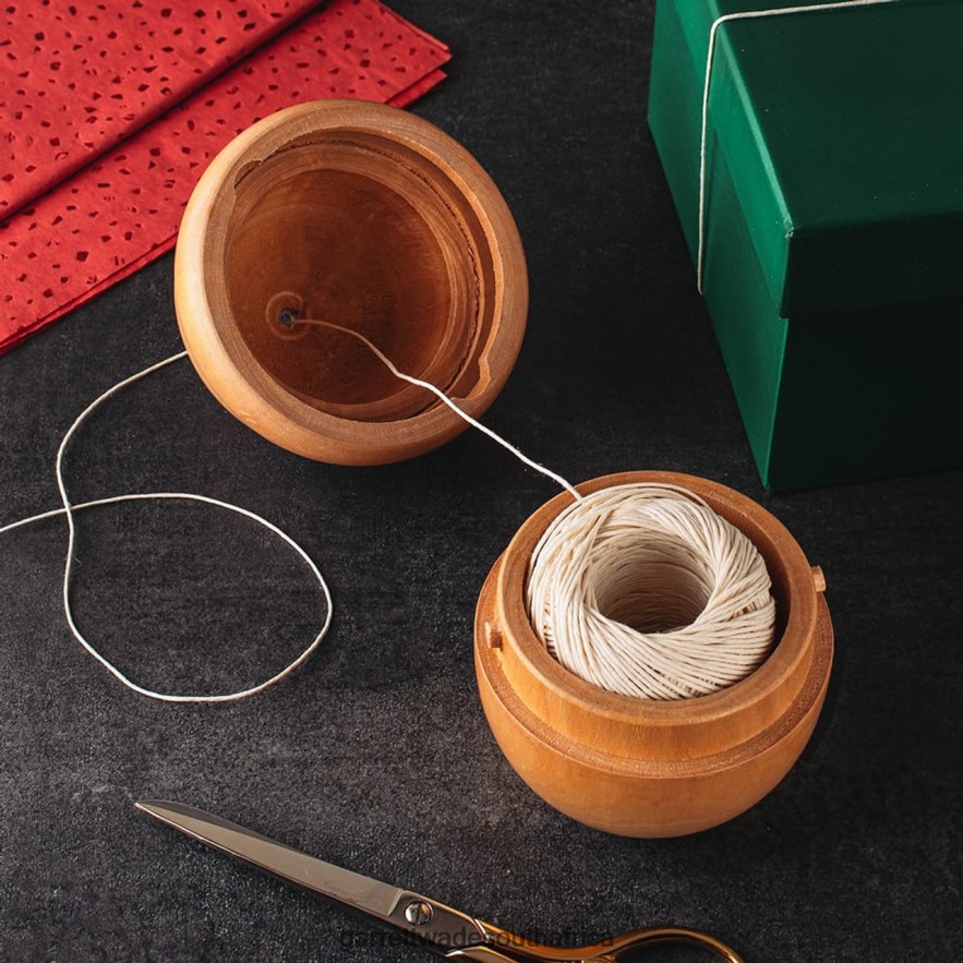 Garden Garrett Wade Wooden Acorn-Shaped Twine Holder LP88ZX130 - Garrett Wade Garden Tools