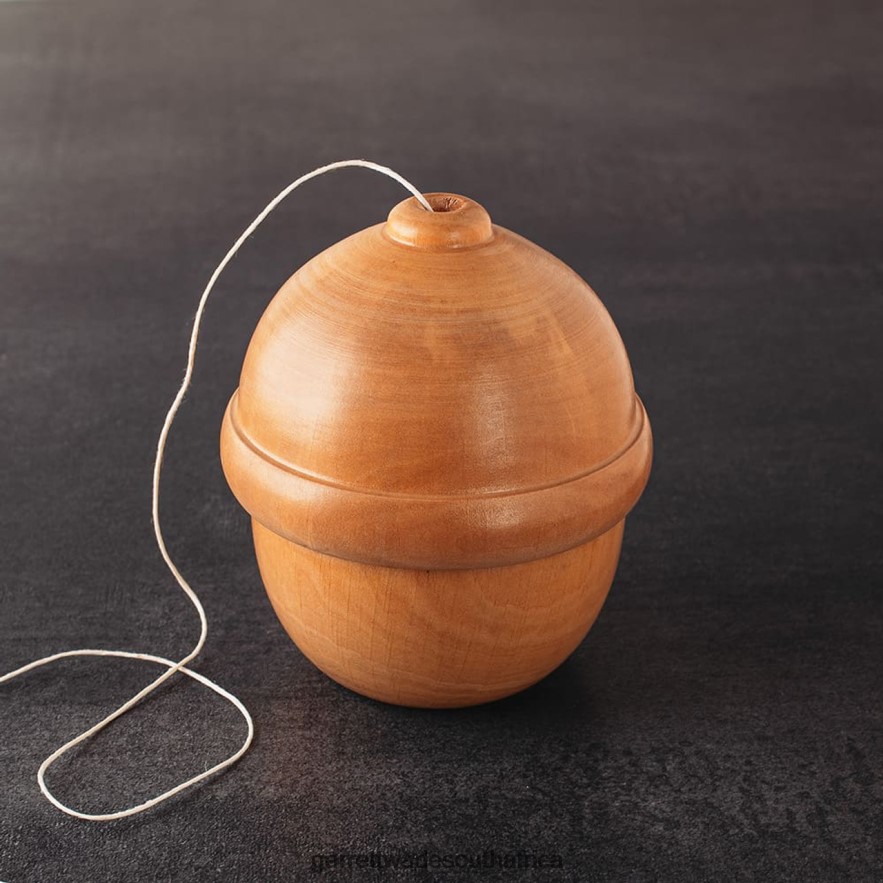 Garden Garrett Wade Wooden Acorn-Shaped Twine Holder LP88ZX130 - Garrett Wade Garden Tools