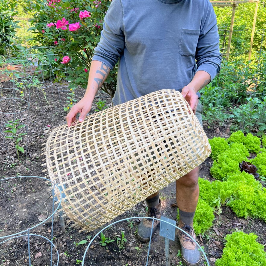 Garden Garrett Wade Woven Bamboo Garden Cloche LP88ZX152 - Garrett Wade Knives