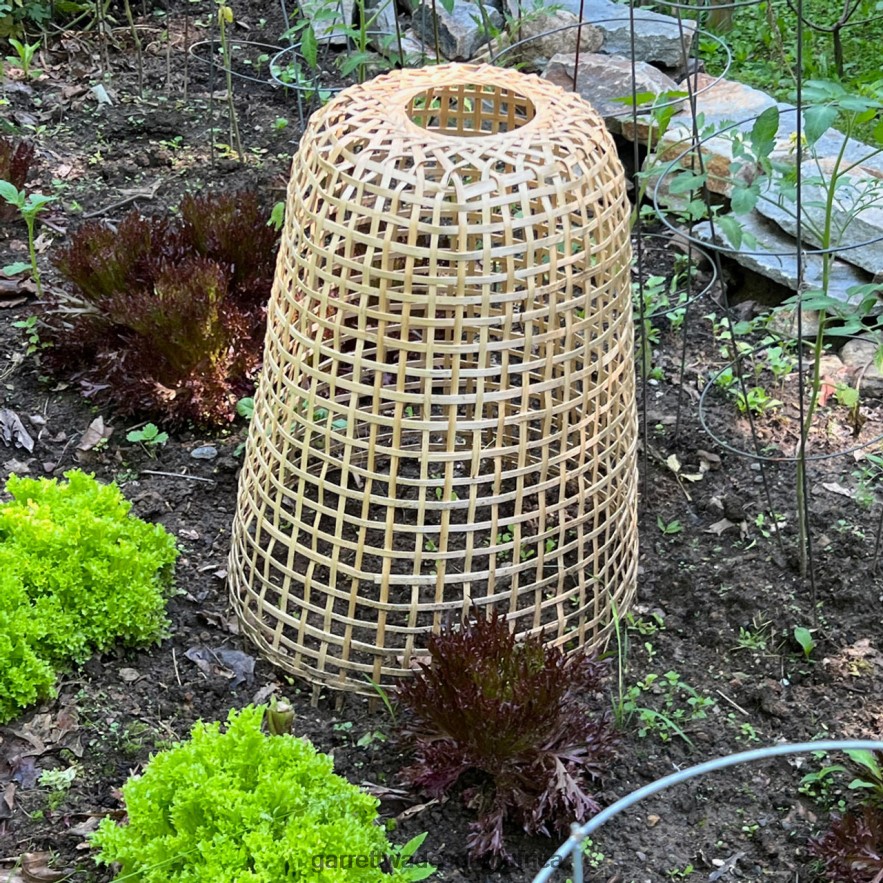 Garden Garrett Wade Woven Bamboo Garden Cloche LP88ZX152 - Garrett Wade Knives