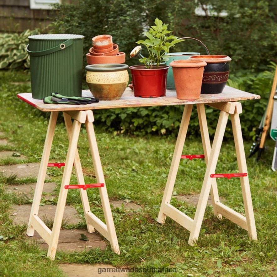 Garden Garrett Wade 39 In. Tall Work Sawhorse Pair LP88ZX204 - Garrett Wade Chisels