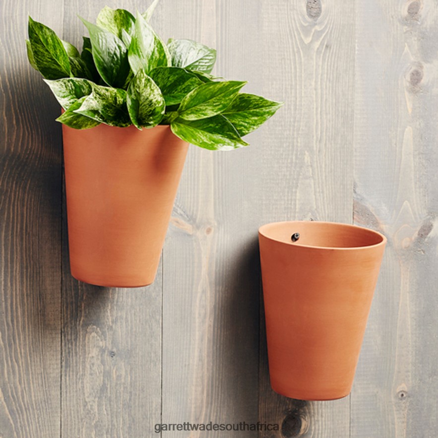 Garden Garrett Wade Flat-Bottomed Terracotta Wall Pot LP88ZX261 - Garrett Wade Chisels