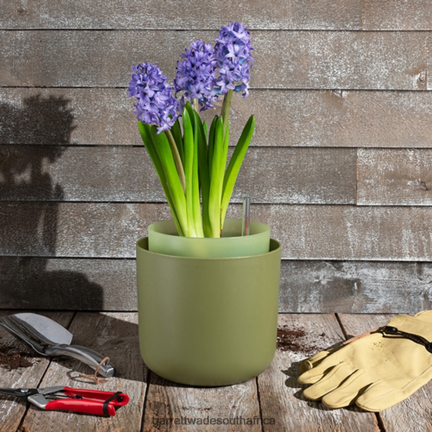 Garden Garrett Wade Self-Watering Round Planter LP88ZX264 - Garrett Wade Chisels