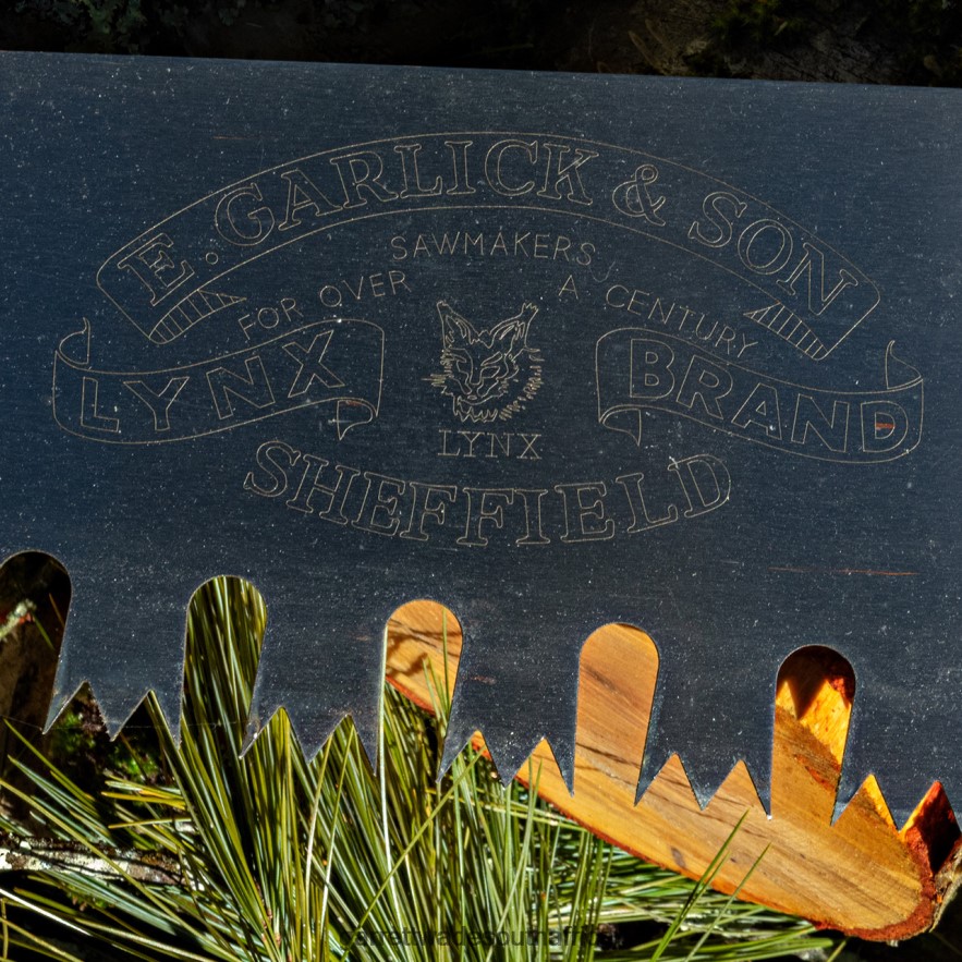 Garden Garrett Wade 3 ft. 1 Man Crosscut Saw LP88ZX14 - Garrett Wade Knives