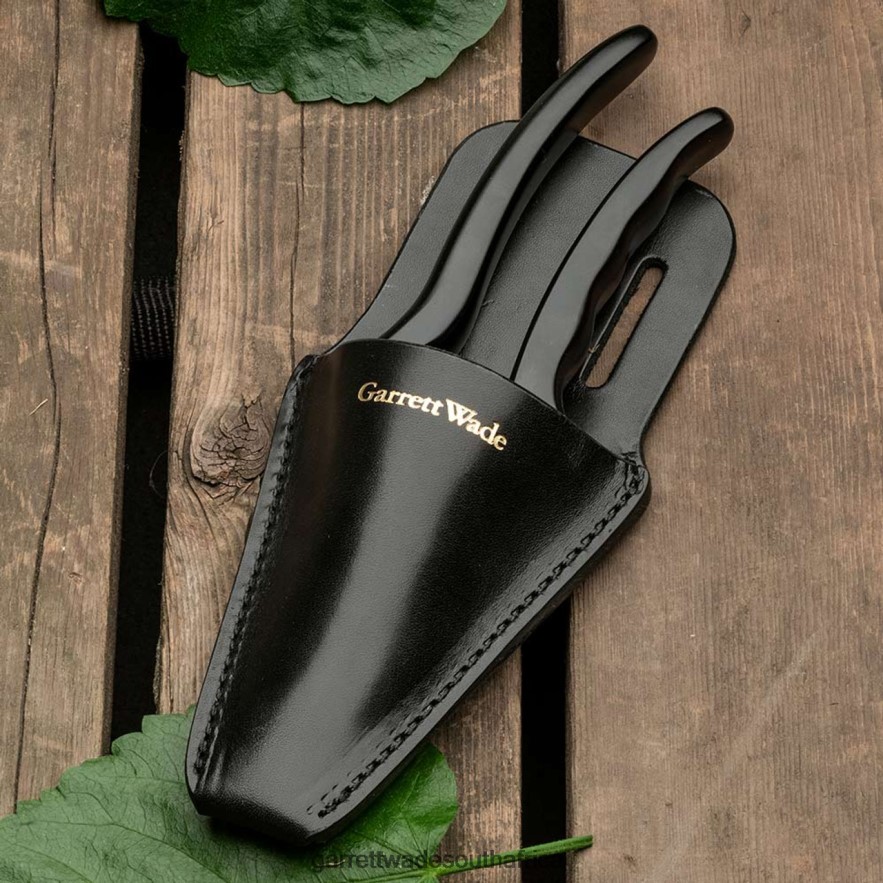 Garden Garrett Wade Black Leather Pruner Sheath LP88ZX60 - Garrett Wade Chisels