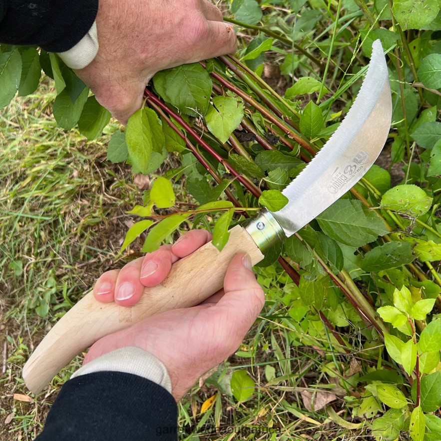 Garden Garrett Wade Long Bladed Folding Harvest Knife LP88ZX50 - Garrett Wade Knives