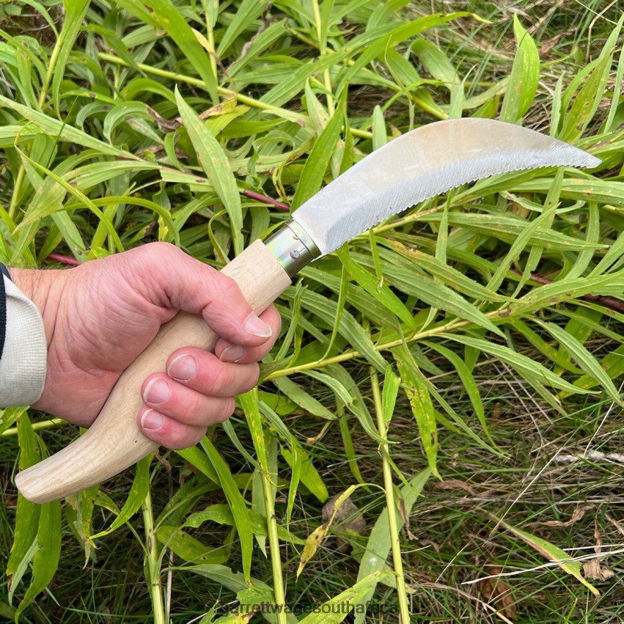 Garden Garrett Wade Long Bladed Folding Harvest Knife LP88ZX50 - Garrett Wade Knives