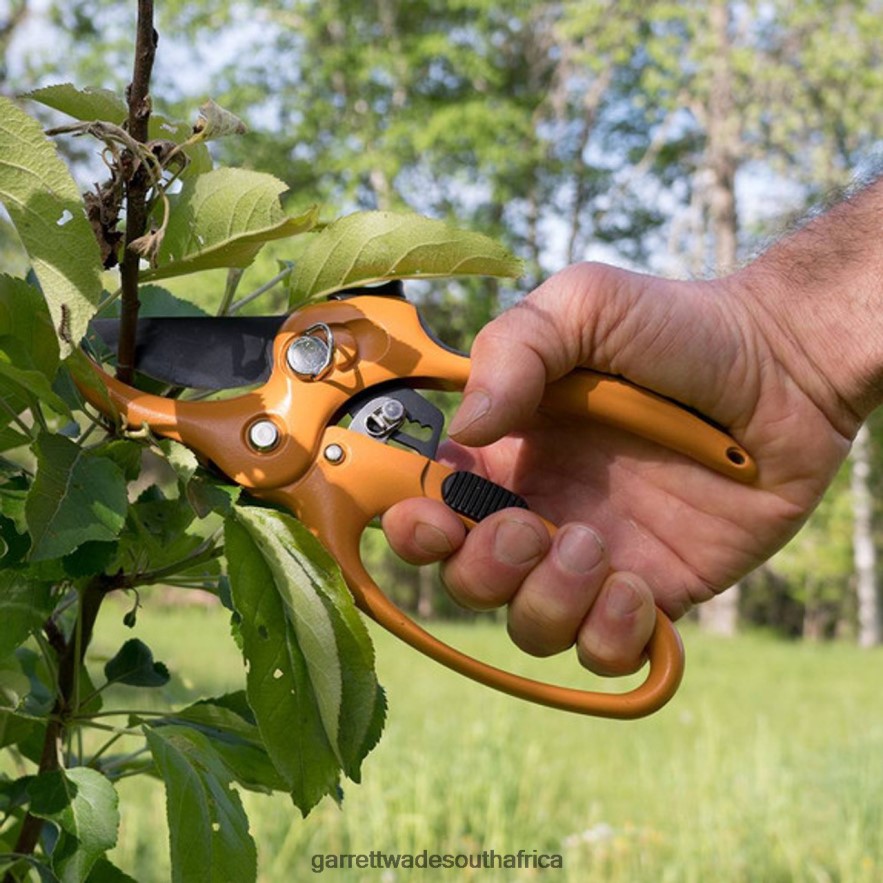 Garden Garrett Wade Ratcheting Hand Pruner & Sheath LP88ZX21 - Garrett Wade Chisels