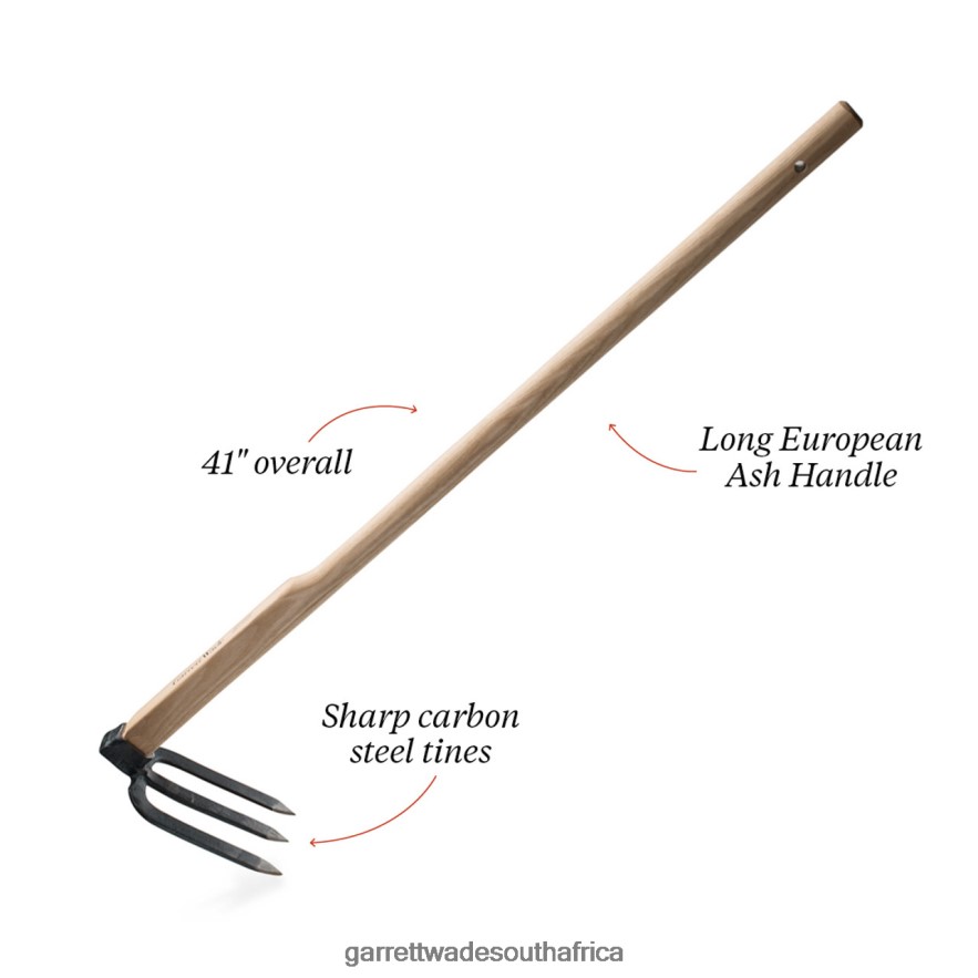 Garden Garrett Wade 3-Tine German Made Cultivator LP88ZX97 - Garrett Wade Garden Tools