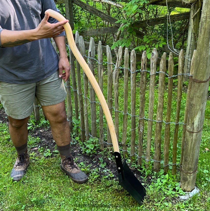 Garden Garrett Wade Ergonomic Garden Shovel LP88ZX116 - Garrett Wade Knives
