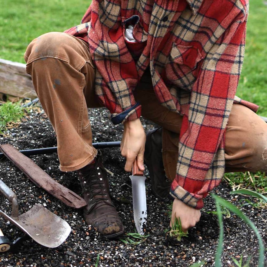 Garden Garrett Wade Exceptionally Strong \'\'Hori Hori\'\' & Sheath LP88ZX78 - Garrett Wade Chisels