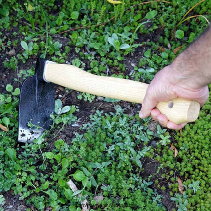 Garden Garrett Wade Short Handled Half Hoe LP88ZX94 - Garrett Wade Garden Tools