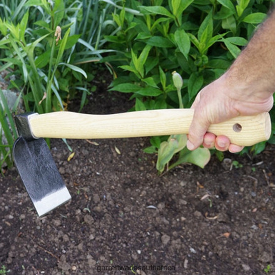 Garden Garrett Wade Short Handled Half Hoe LP88ZX94 - Garrett Wade Garden Tools