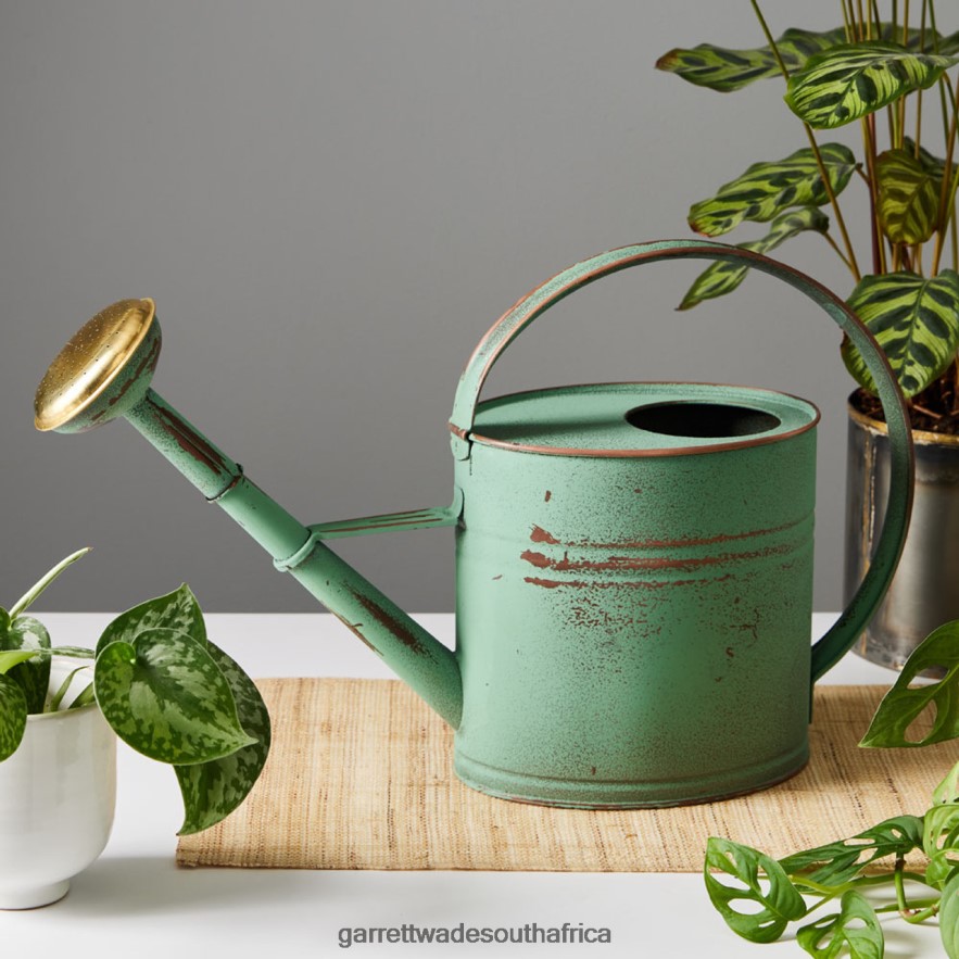 Garden Garrett Wade Antiqued 4-Quart Copper Plated Watering Can LP88ZX218 - Garrett Wade Knives