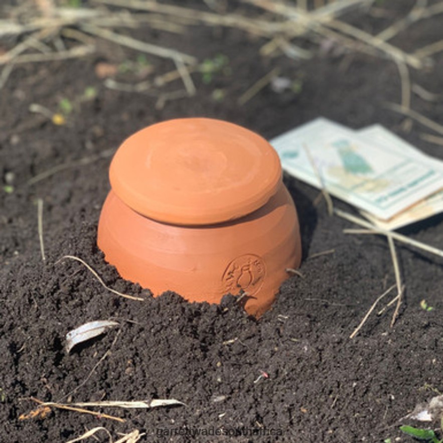 Garden Garrett Wade Medium Teardrop-Shaped Terracotta Container Plant Hydrator LP88ZX233 - Garrett Wade Knives