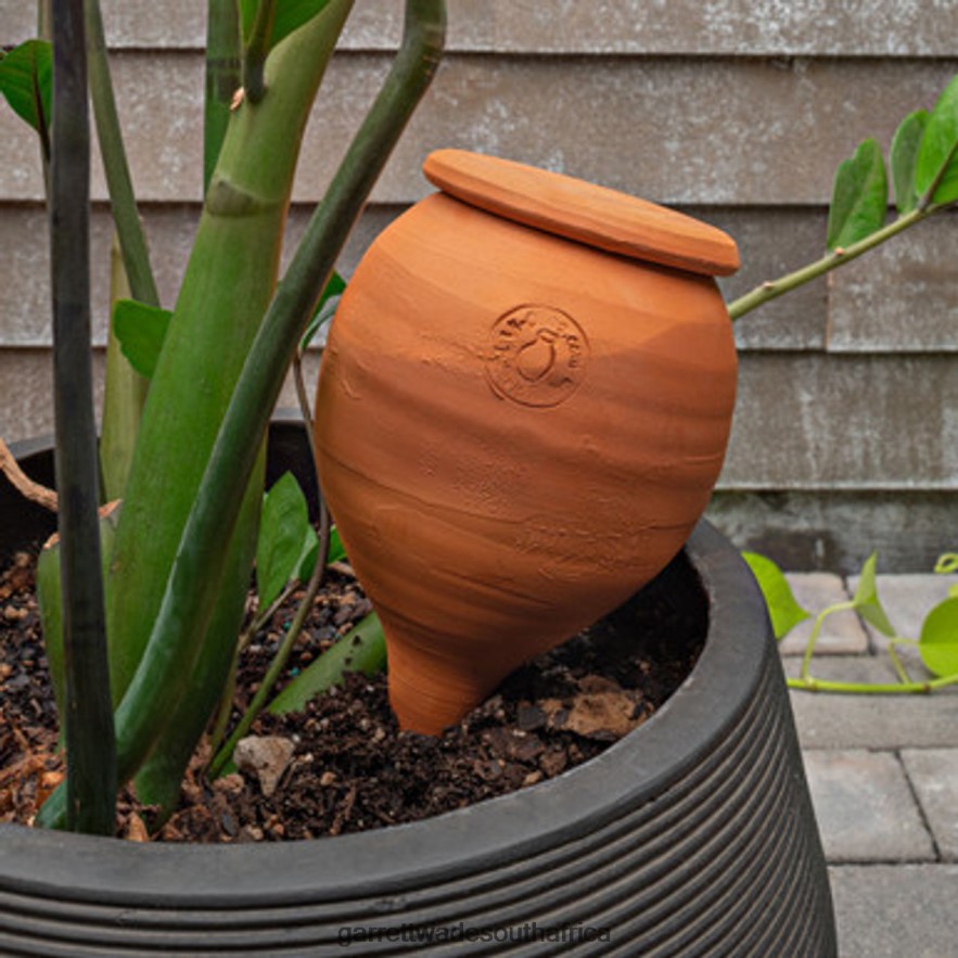 Garden Garrett Wade Medium Teardrop-Shaped Terracotta Container Plant Hydrator LP88ZX233 - Garrett Wade Knives