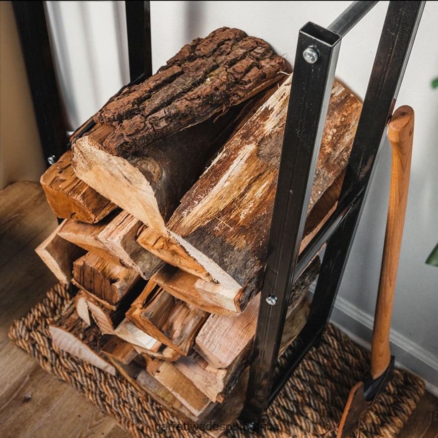 Home & Kitchen Garrett Wade Adjustable Firewood Holder & Organizer LP88ZX968 - Garrett Wade Knives
