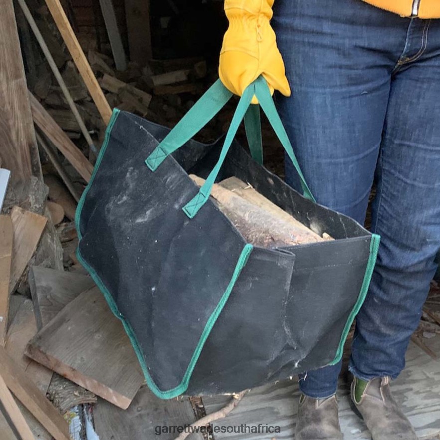 Home & Kitchen Garrett Wade Waxed Canvas Log Carriers LP88ZX979 - Garrett Wade Garden Tools