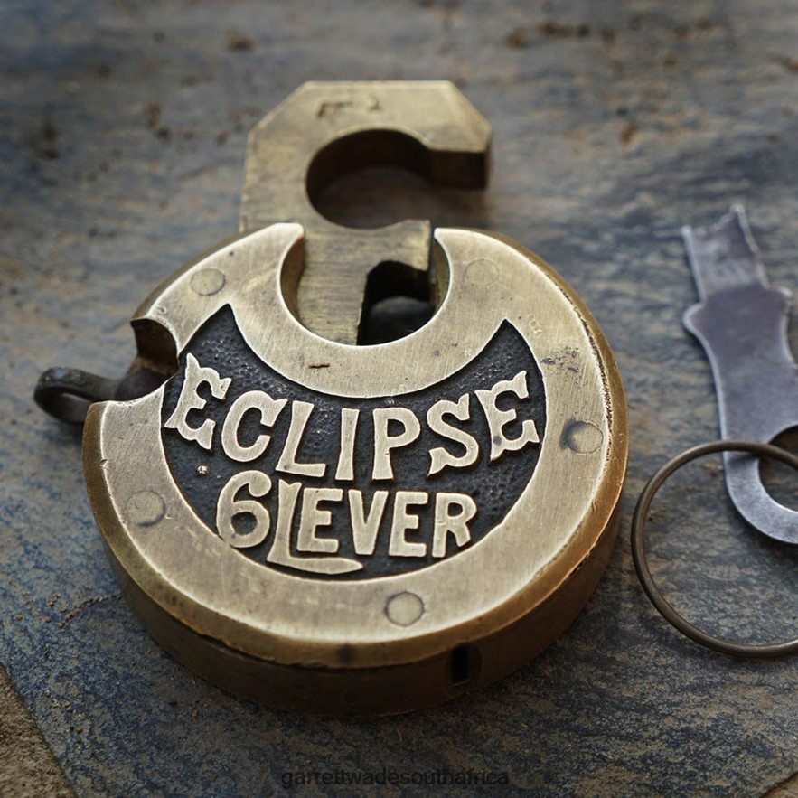 Home & Kitchen Garrett Wade Antique Pancake 6-Lever Lock LP88ZX1005 - Garrett Wade Chisels