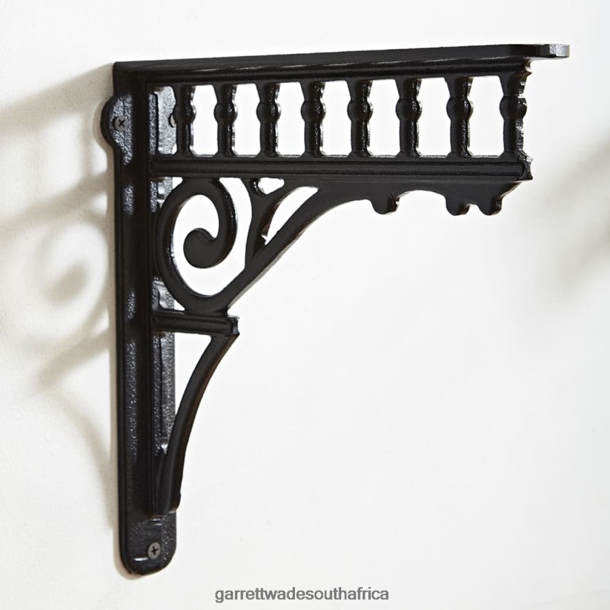 Home & Kitchen Garrett Wade Pair of Ornamental Cast Iron Shelving Brackets LP88ZX1000 - Garrett Wade Garden Tools