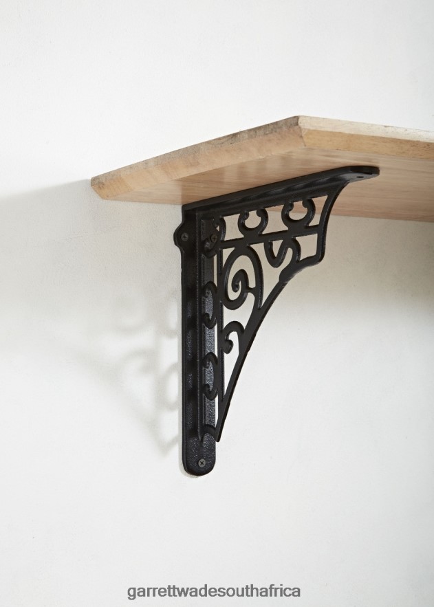 Home & Kitchen Garrett Wade Pair of Victorian Cast Iron Shelving Brackets LP88ZX1001 - Garrett Wade Knives