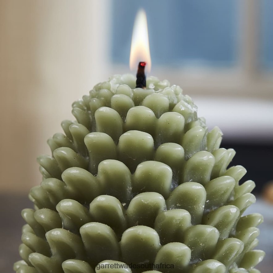 Home & Kitchen Garrett Wade Pinecone Beeswax Candles- Large LP88ZX981 - Garrett Wade Chisels