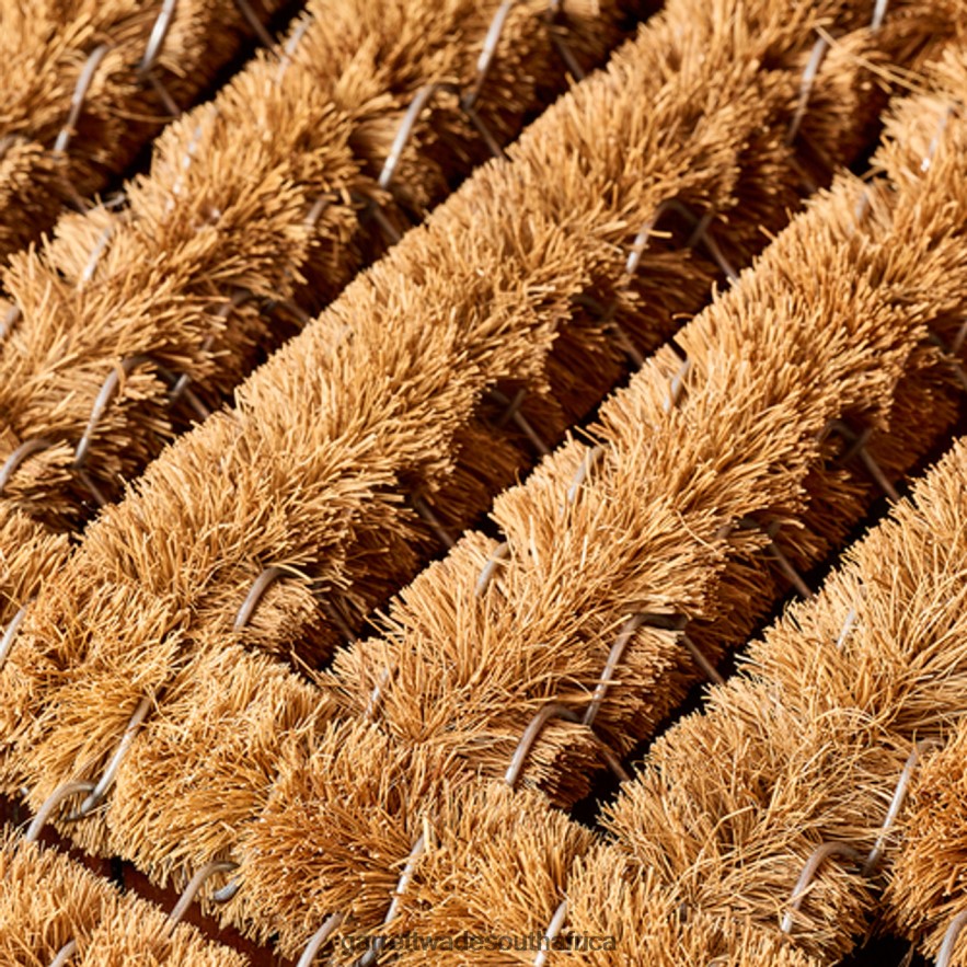 Home & Kitchen Garrett Wade Coir and Stainless Steel Half-Round Spiral Doormat LP88ZX991 - Garrett Wade Garden Tools