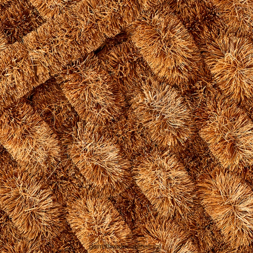 Home & Kitchen Garrett Wade Coir and Stainless Steel Rectangular Knubbly Doormat LP88ZX992 - Garrett Wade Knives