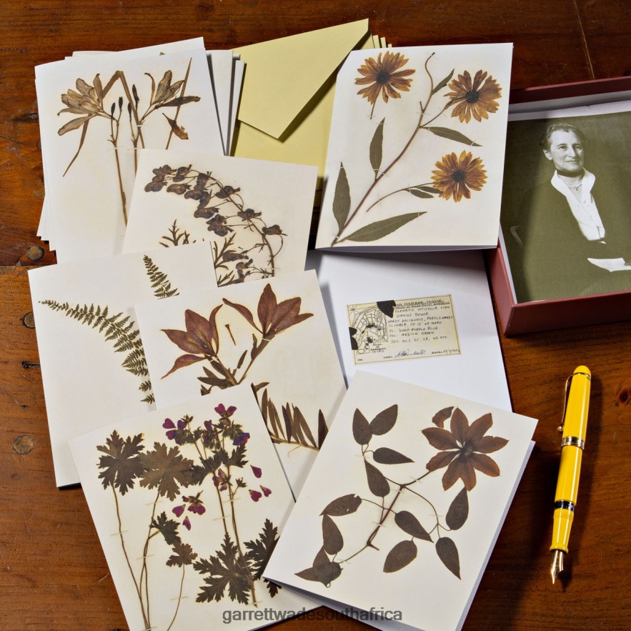 Home & Kitchen Garrett Wade Botanical Inspired Notecard Set LP88ZX1019 - Garrett Wade Knives