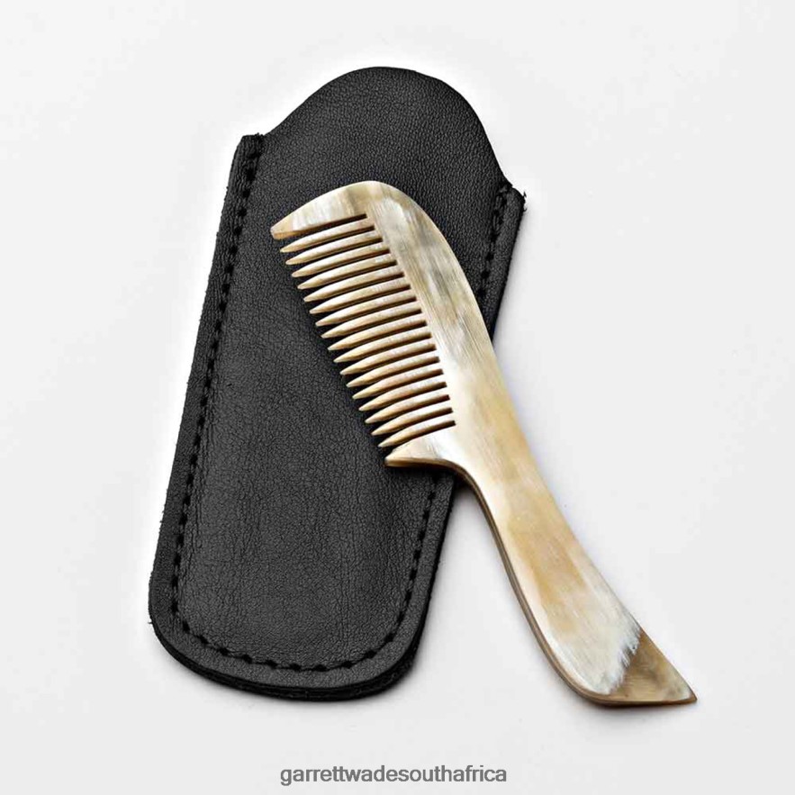 Home & Kitchen Garrett Wade Mustache Natural Horn Comb LP88ZX1039 - Garrett Wade Garden Tools
