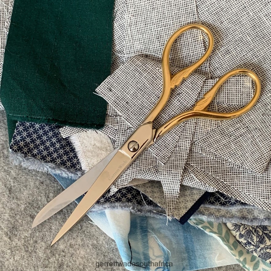 Home & Kitchen Garrett Wade 6\'\' Gilded Sewing Scissors with French Leather Case LP88ZX1053 - Garrett Wade Chisels