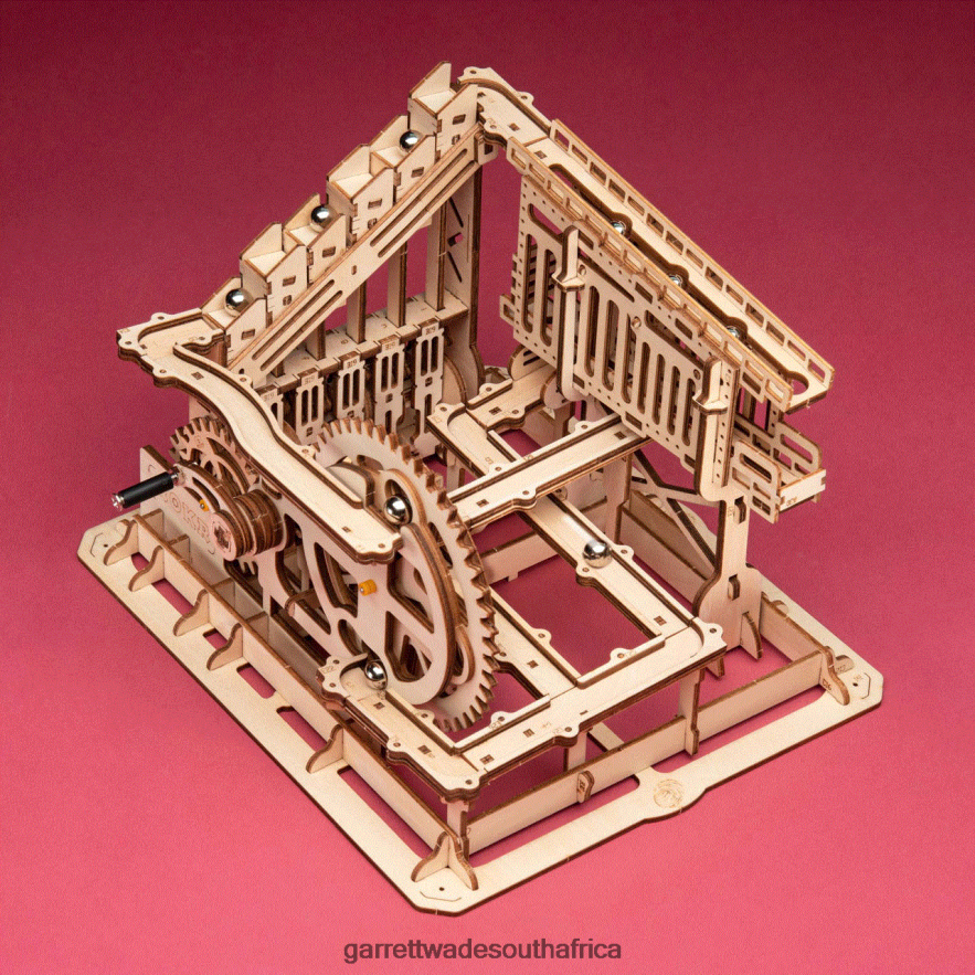 Home & Kitchen Garrett Wade 3D Wooden Marble Run Puzzle LP88ZX929 - Garrett Wade Knives