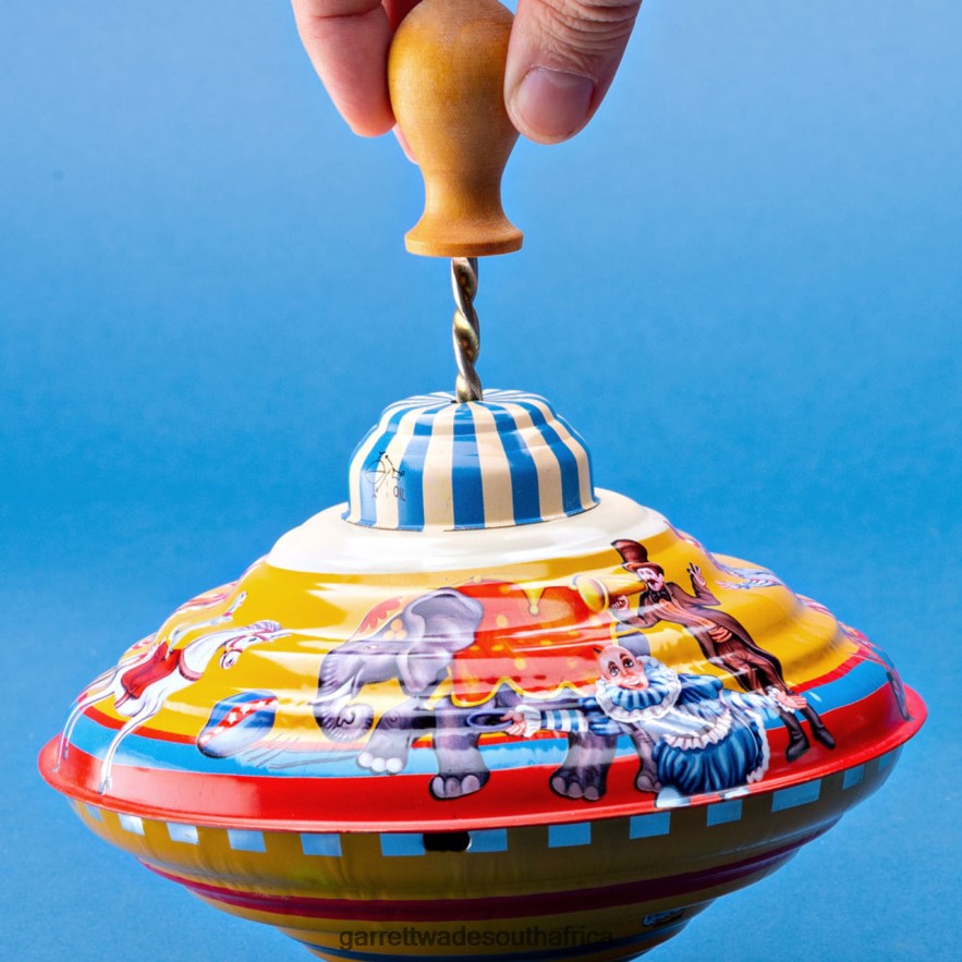 Home & Kitchen Garrett Wade Push-Powered Humming Top LP88ZX926 - Garrett Wade Knives