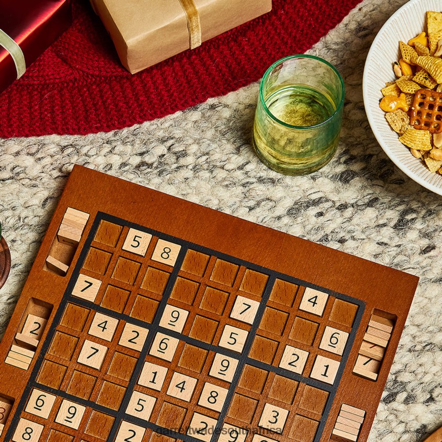 Home & Kitchen Garrett Wade Rustic Wooden Sudoku Board LP88ZX886 - Garrett Wade Garden Tools