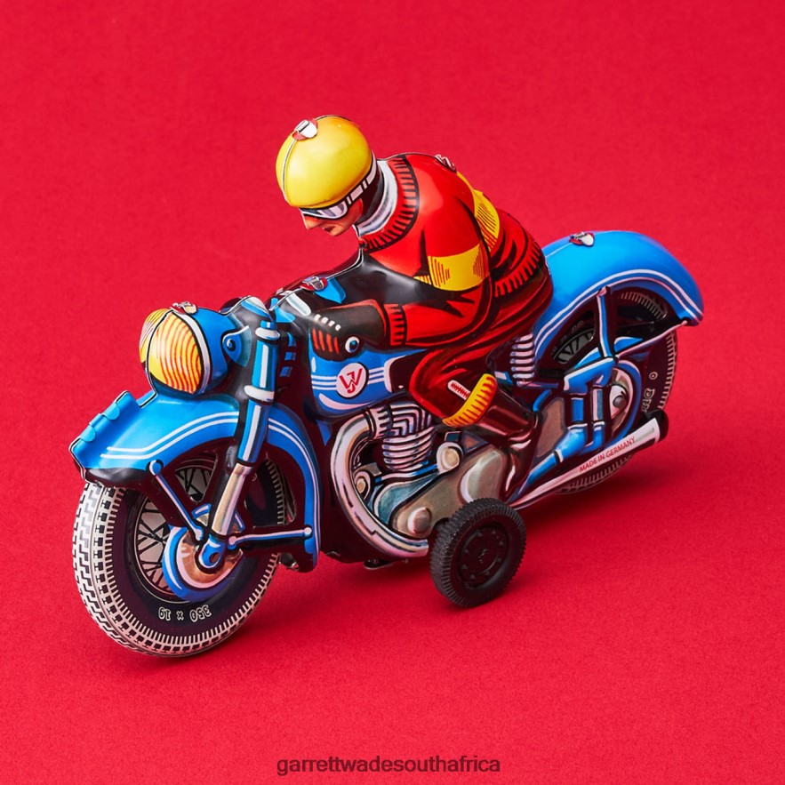 Home & Kitchen Garrett Wade Tin Toy Motorbike Blue LP88ZX921 - Garrett Wade Chisels